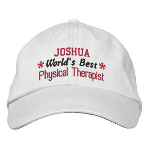 Der weltbeste PHYSICAL THERAPIST-Individuelle Name Bestickte Baseballkappe