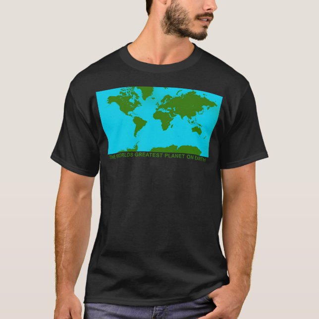 Der Weltbeste Planet der Erde T-Shirt (Vorderseite)