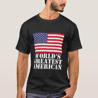 Der weltgrößte amerikanische Flaggendesignerpatron T-Shirt