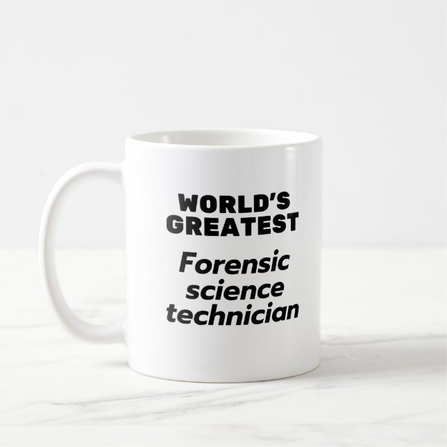 Der weltgrößte Forensiker Kaffeetasse (Links)