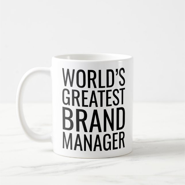 Der weltgrößte Markenmanager Kaffeetasse (Links)