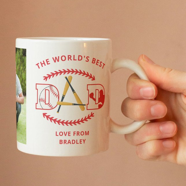 Der weltweit beste Baseball-Name für ein benutzerd Kaffeetasse (Von Creator hochgeladen)