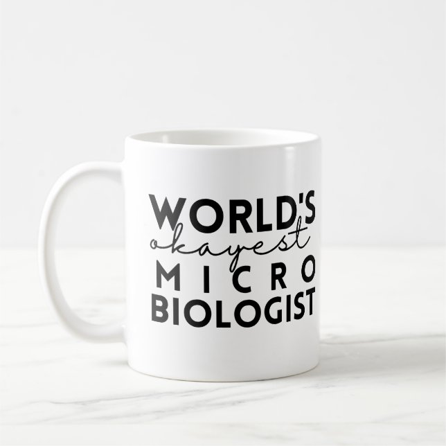 Der weltweit beste Mikrobiologe Kaffeetasse (Links)