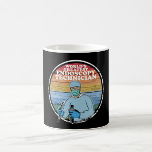 Der weltweit größte Endoskopie-Techniker Retro T-S Kaffeetasse