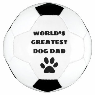Der weltweit größte Hund-Vater mit benutzerdefinie Fußball
