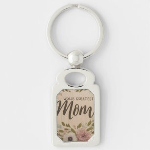 Der weltweit größte Mama Metal Rectangle Schlüssel Schlüsselanhänger