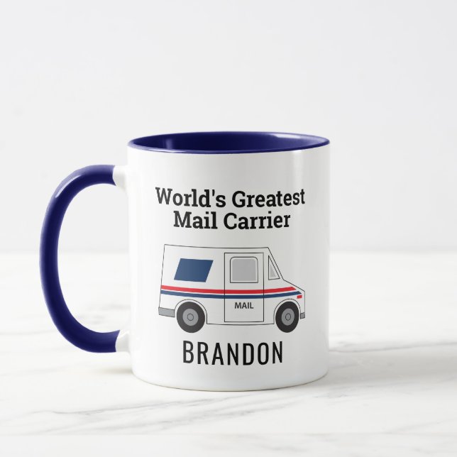 Der weltweit größte Posttransporter für persönlich Tasse (Links)