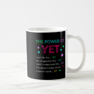 Der Wer von Yet Back To School Inspirational Lehre Kaffeetasse