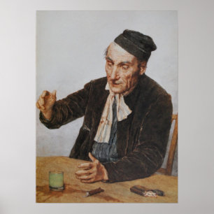 Der Wermut-Trinker Poster
