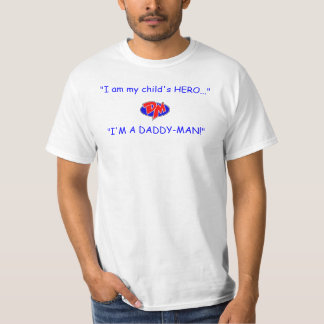 Der Wert-T-Shirt des Vati-Mans T-Shirt