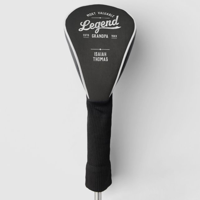 Der wertvollste Opa-Vater von Kids-Legend Golf Headcover (Vorderseite)