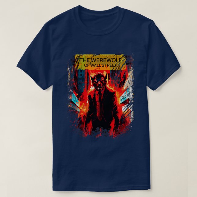 Der Werwolf der Mauerstraße T-Shirt (Design vorne)