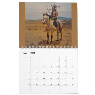 Der Western U.S.A. von Artist Gary Poling Kalender