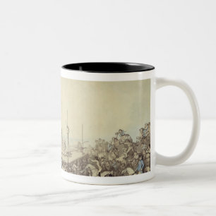 Der Wettkampf, 1787 (Stift, Tinte und w/c über Zweifarbige Tasse