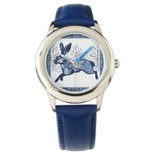 Der Whimsikale Ausflug des Hares Winters Armbanduhr