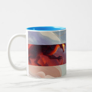 "Der Whispering Tree" Zweifarbige Tasse