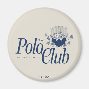 Der White Lotus Polo Club Magnet