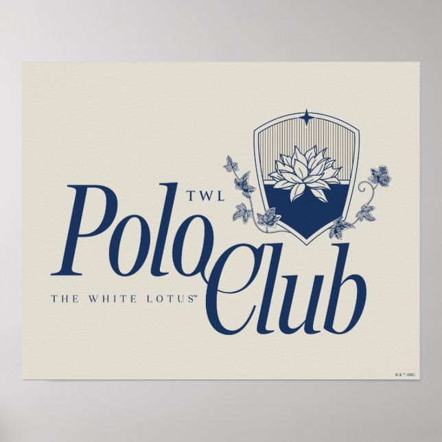 Der White Lotus Polo Club Poster (Vorne)