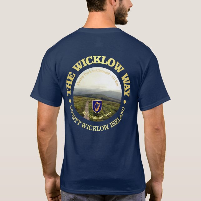 Der Wicklow-Weg T-Shirt (Rückseite)