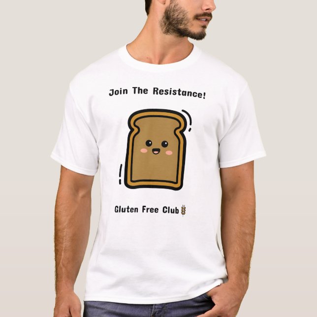 Der Widerstand: Glutenfreier Club T-Shirt (Vorderseite)