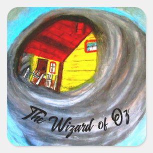 DER WIDERSTAND OZ DER ZWEITERE QUADRATISCHER AUFKLEBER