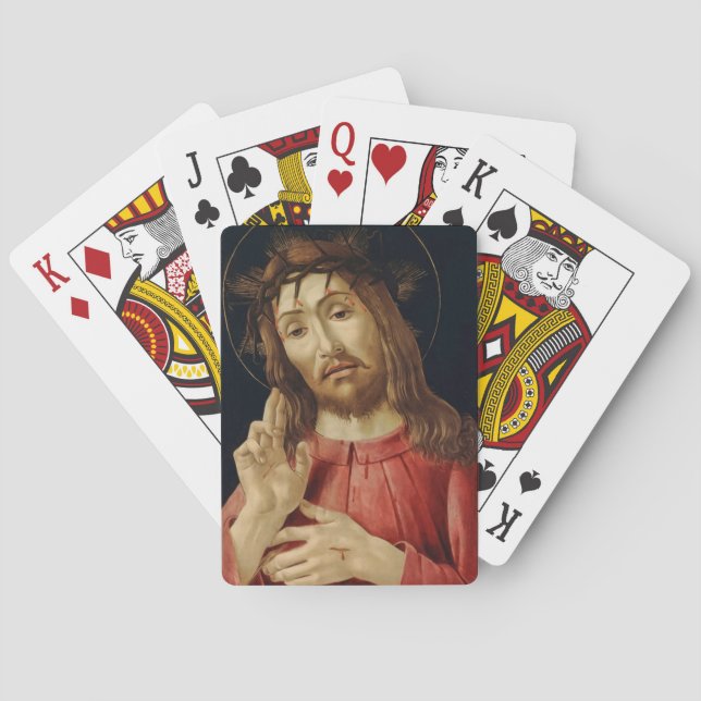 Der wiederauferstandene Christus Spielkarten (Rückseite)