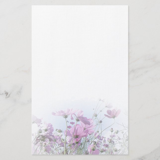 Der Wildblume-Traum Briefpapier (Vorderseite)