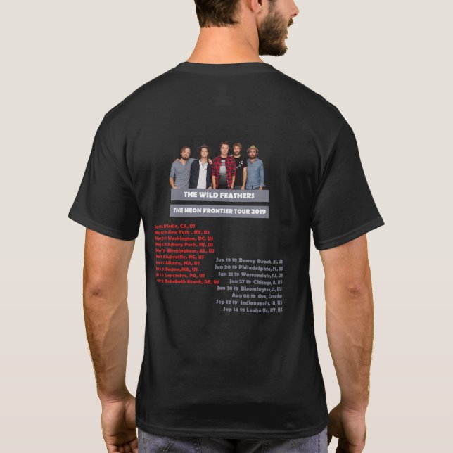 DER WILDE FEDER-AUSFLUG 2019 T-Shirt (Rückseite)