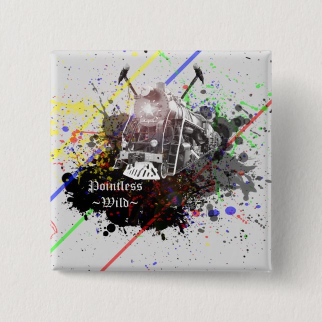 Der wilde Knopf Button (Vorderseite)