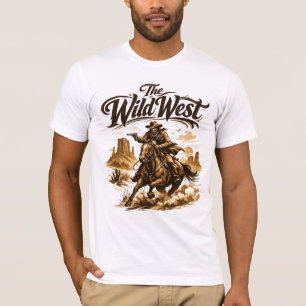 Der Wilde Westen – Cowboy in Aktion T-Shirt