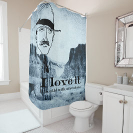 Der wilde Westen Duschvorhang