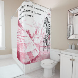 Der wilde Westen Duschvorhang