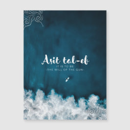 Der Wille der Qun-Magnetkarte Magnetkarte