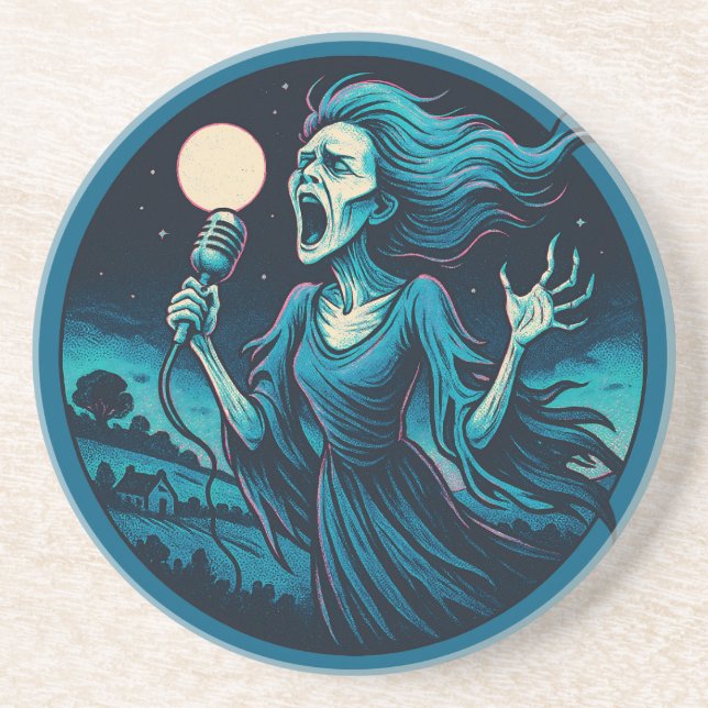 Der Wind der Banshee Getränkeuntersetzer (Vorne)