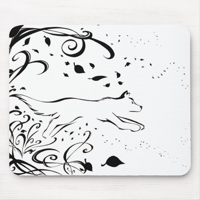 Der Wind der Natur Mousepad (Vorne)