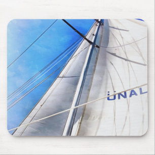 Der Wind in Ihren Segeln Akrylkkunst behalten Mousepad