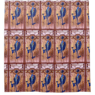 Der Windhund im Glas Duschvorhang