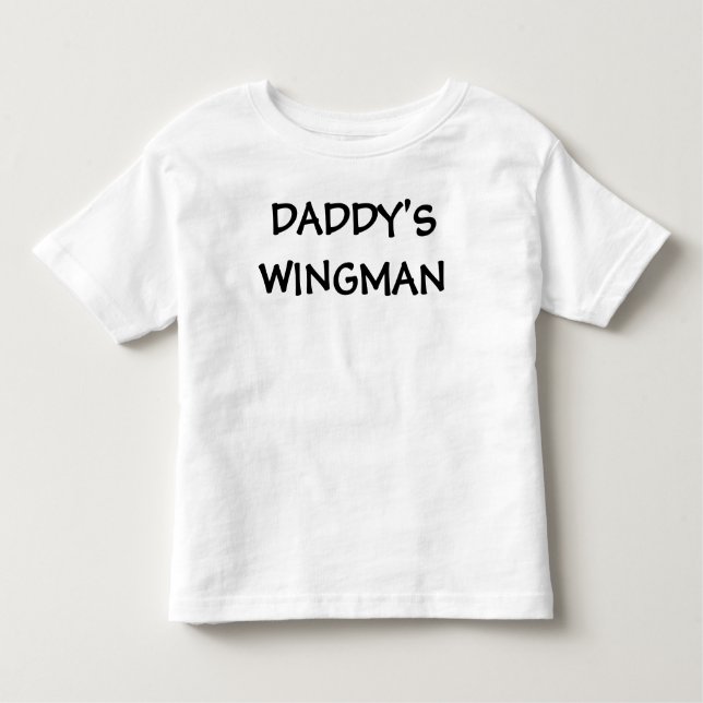 DER WINGMAN DES VATIS KLEINKIND T-SHIRT (Vorderseite)