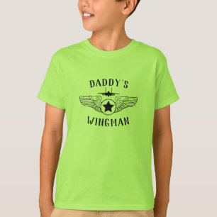 Der Wingman-Streik Eagle des Vatis und T-Shirt