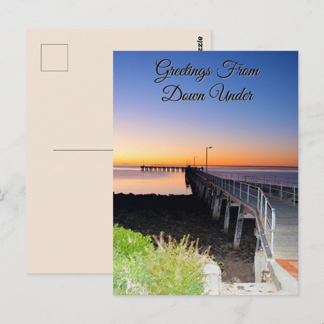 Der Wink der Mutter Natur, Postkarte (Vorne/Hinten)