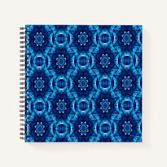 Der Winter ist blau.. Notizbuch (Vorderseite)