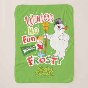 Der Winter macht keinen Spaß ohne Frost den Schnee Sherpadecke