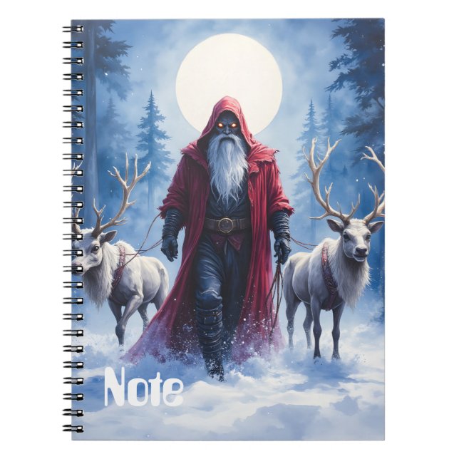 Der Winterkönig kommt.  Notizblock (Vorderseite)