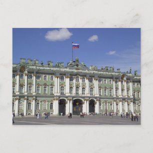 Der Winterpalast, St. Petersburg, Russland (RF) Postkarte