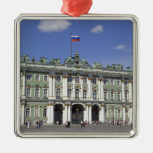 Der Winterpalast, St. Petersburg, Russland (RF) Silbernes Ornament