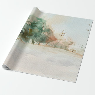 Der Winterwald Geschenkpapier