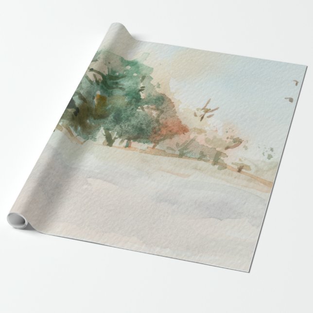 Der Winterwald Geschenkpapier (Ungerollt)