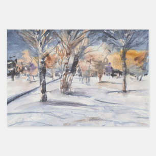 Der Winterwald Geschenkpapier Set