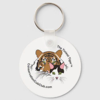 Der winzigste Tiger Conservation Cub Club Schlüsse Schlüsselanhänger
