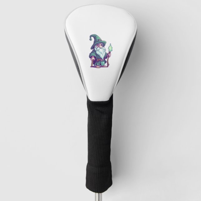 Der Wise Wizard Gnome Golf Headcover (Vorderseite)